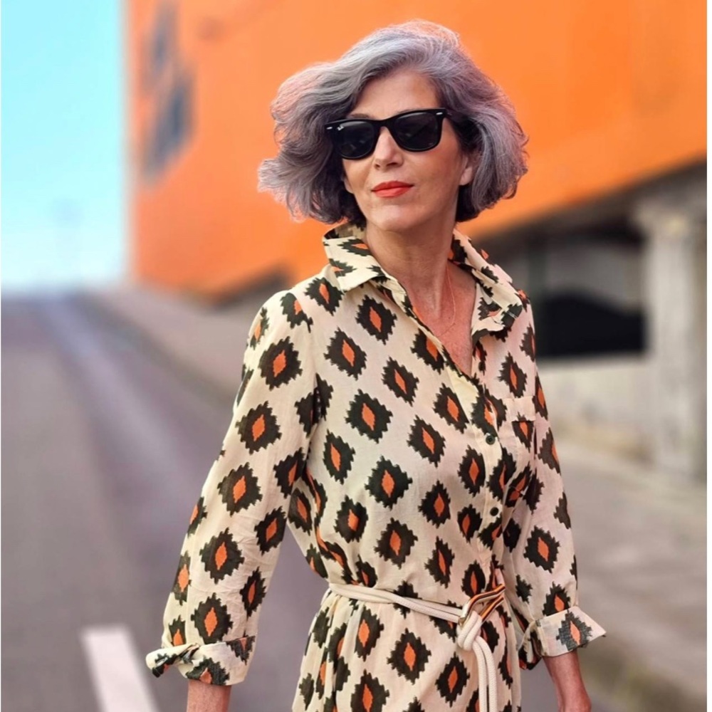 ZARA NWT PRINTED MIDI DRESS S